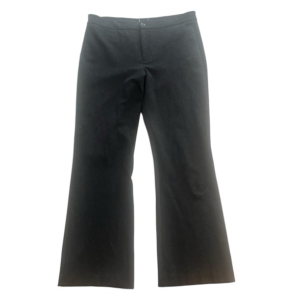 NYDJ Pants - NYDJ Women's Size 14 Trouser Gray Straight Leg Stretch Career Work‎ Capsule